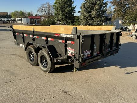 New 2026 Liberty Industries LD14K 7X14 Dump Trailer