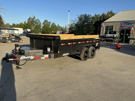New 2026 Liberty Industries LD14K 7X14 Dump Trailer