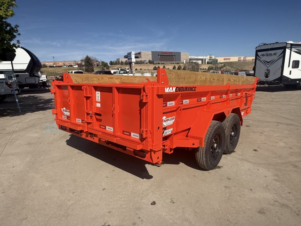 New 2026 Liberty Industries LD14K 7X14 Dump Trailer