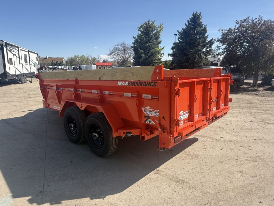New 2026 Liberty Industries LD14K 7X14 Dump Trailer