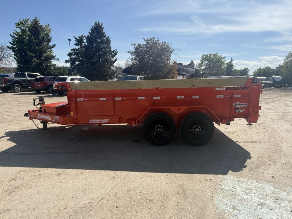 New 2026 Liberty Industries LD14K 7X14 Dump Trailer