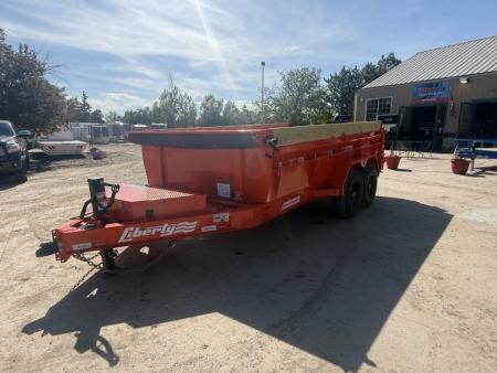 New 2026 Liberty Industries LD14K 7X14 Dump Trailer