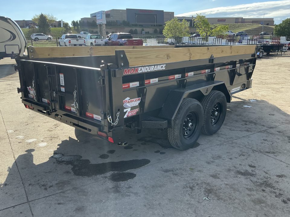 New 2026 Liberty Industries LD14K 7X14 Dump Trailer
