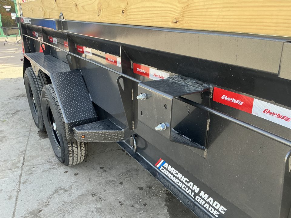 New 2026 Liberty Industries LD14K 7X14 Dump Trailer