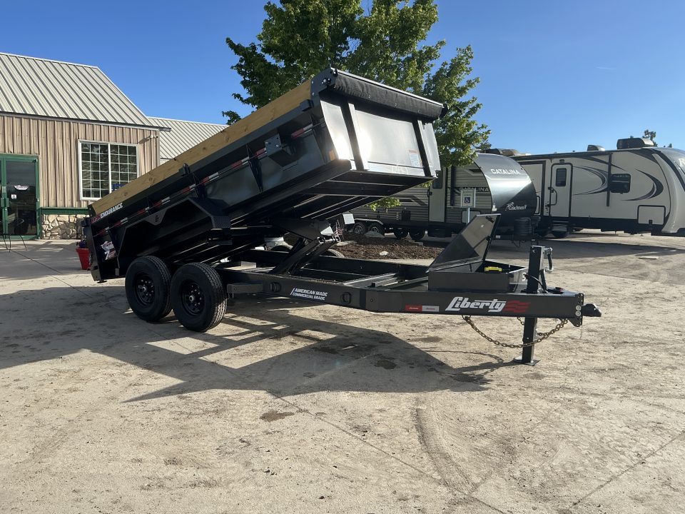 New 2026 Liberty Industries LD14K 7X14 Dump Trailer