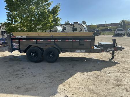 New 2026 Liberty Industries LD14K 7X14 Dump Trailer