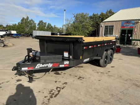 New 2026 Liberty Industries LD14K 7X14 Dump Trailer