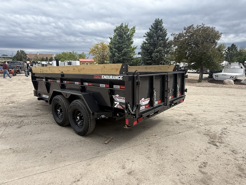 New 2025 Liberty Industries 14K 7X14 Dump Trailer