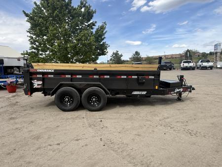New 2025 Liberty Industries 14K 7X14 Dump Trailer