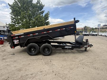 New 2025 Liberty Industries 14K 7X14 Dump Trailer