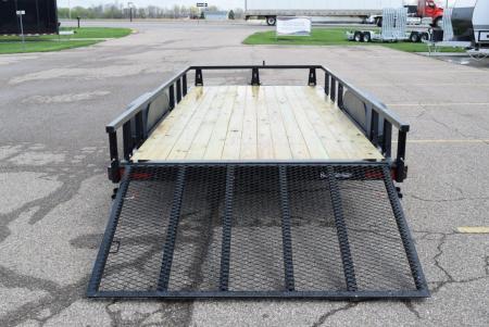 New 2026 HTC 7x16 7K Utility Trailer
