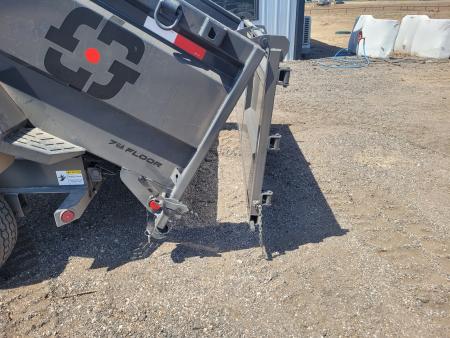 New 2026 Buckshot 83"x18' Triple Axle Telescopic Gooseneck Dump Trailer
