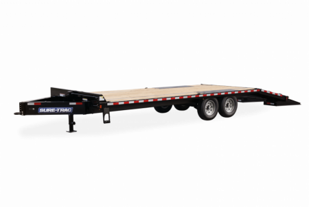 New 2026 Sure-Trac 8.5x25 (20+5) 15K GVWR HD LP Deckover Trailer
