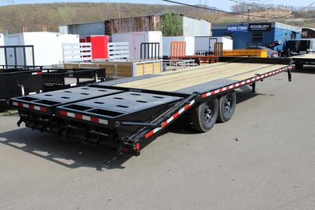 New 2026 Sure-Trac 8.5x25 (20+5) 15K GVWR HD LP Deckover Trailer