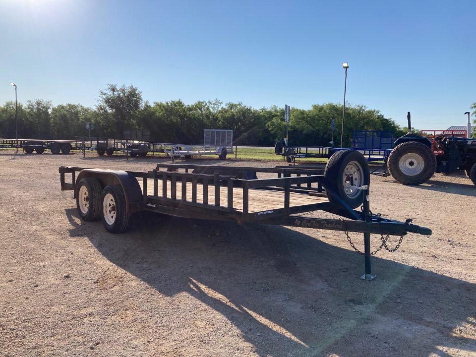 Used 2013 Centex Trailers UT 16'X77" Utility Trailer