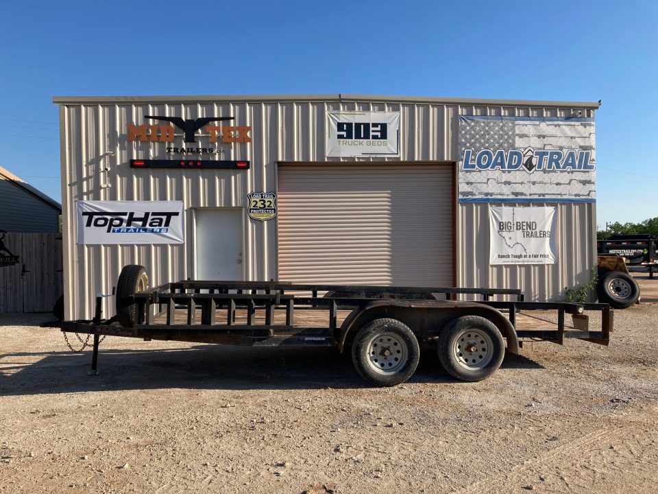 Used 2013 Centex Trailers UT 16'X77" Utility Trailer