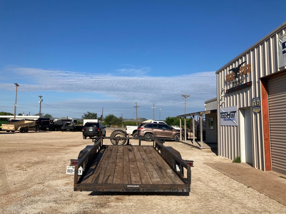 Used 2013 Centex Trailers UT 16'X77" Utility Trailer