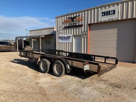 Used 2013 Centex Trailers UT 16'X77" Utility Trailer
