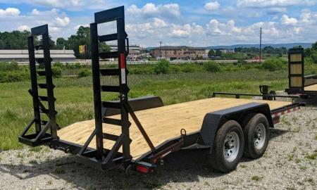 New 2026 Quality 20' HD PRO Equipment Hauler w/ 2' Dove Tail