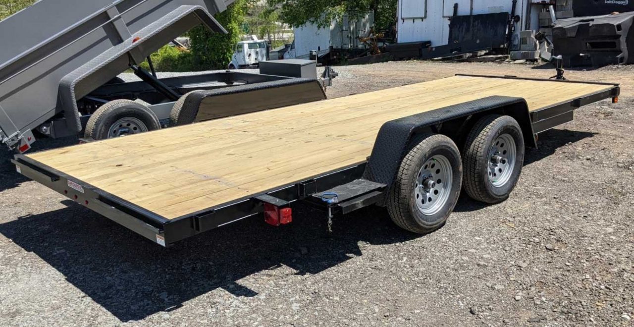 New 2026 Quality 18' Econo Car Hauler w/ No Dove