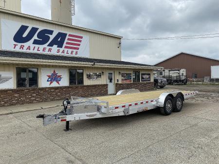 New 2026 H&H Trailers 82x24 Aluminum Speed Loader 14K Tilt Trailer w/Options