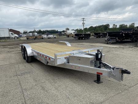 New 2026 H&H Trailers 82x24 Aluminum Speed Loader 14K Tilt Trailer w/Options