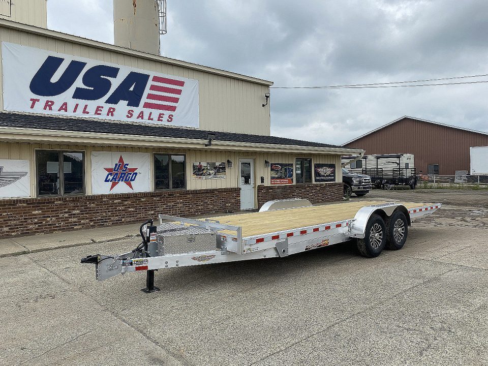 New 2026 H&H Trailers 82x24 Aluminum Speed Loader 14K Tilt Trailer w/Options