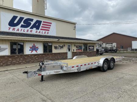 New 2026 H&H Trailers 82x24 Aluminum Speed Loader 14K Tilt Trailer w/Options