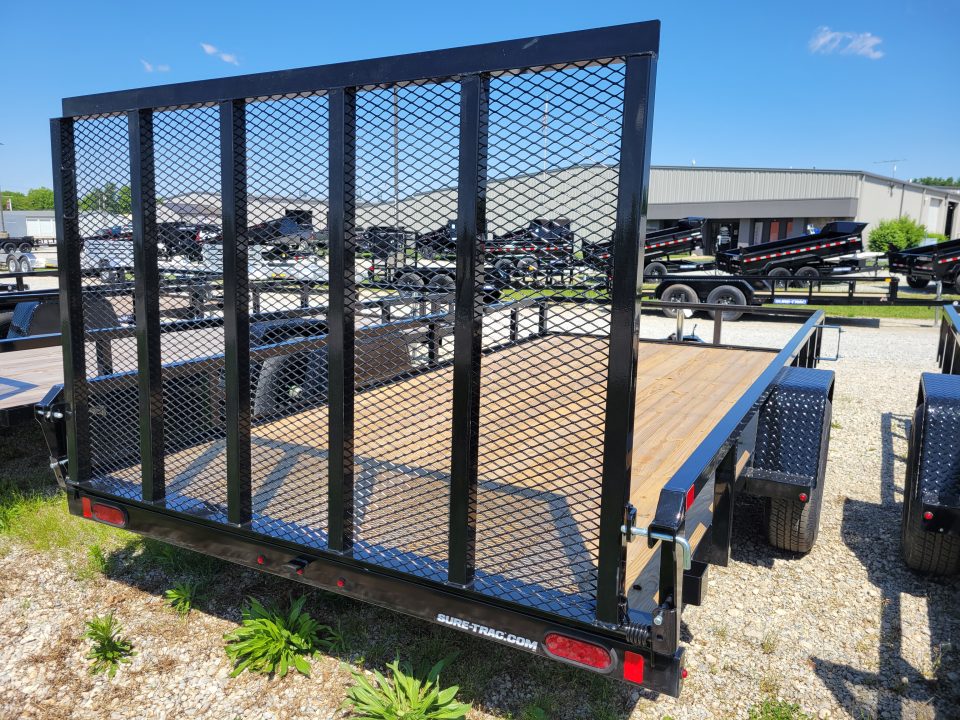 New 2026 Sure-Trac 7x14 Tube Top 3k Idler Utility Trailer
