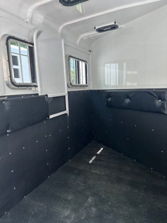 New 2026 Bee Chief 2 Horse Fully Enclosed Bumper Pull Horse Trailer