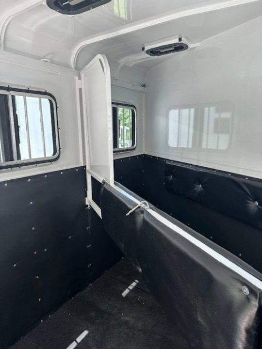 New 2026 Bee Chief 2 Horse Fully Enclosed Bumper Pull Horse Trailer