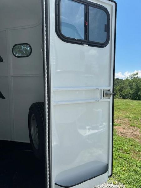 New 2026 Bee Chief 2 Horse Fully Enclosed Bumper Pull Horse Trailer