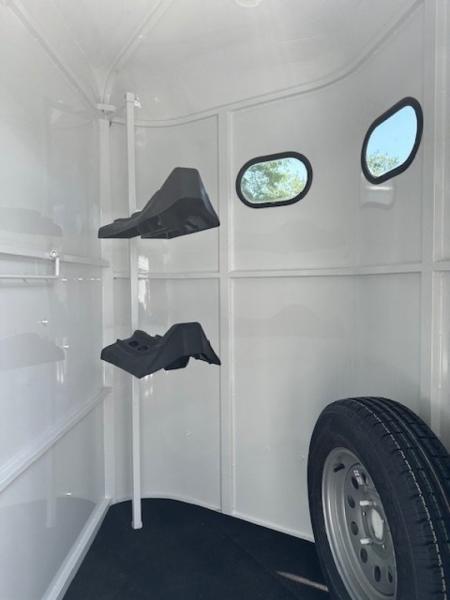 New 2026 Bee Chief 2 Horse Fully Enclosed Bumper Pull Horse Trailer