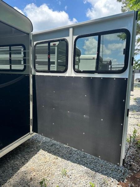 New 2026 Bee Chief 2 Horse Fully Enclosed Bumper Pull Horse Trailer