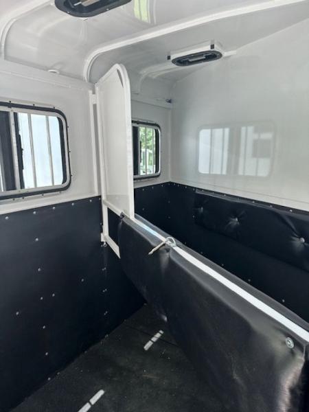 New 2026 Bee Chief 2 Horse Fully Enclosed Bumper Pull Horse Trailer