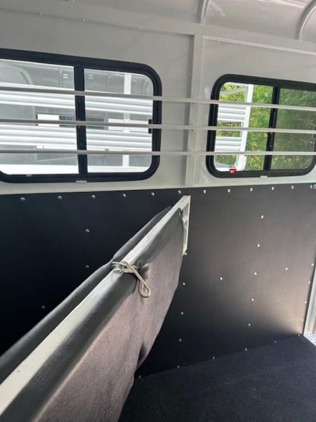 New 2026 Bee Chief 2 Horse Fully Enclosed Bumper Pull Horse Trailer