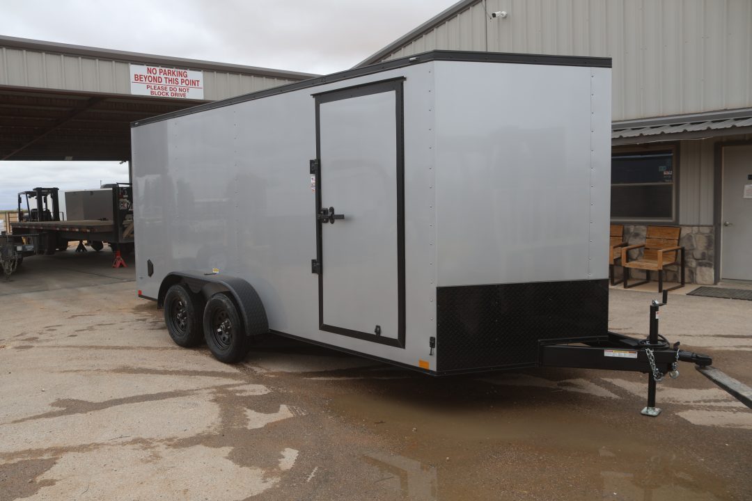 New 2026 Stallion Manufacturing LLC 7'X16'X6.5' Enclosed Cargo Trailer Cargo / Enclosed Trailer