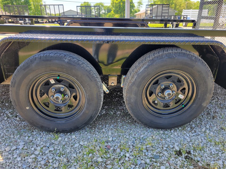 New 2026 Sure-Trac 7x14 Tube Top 7K Utility Trailer