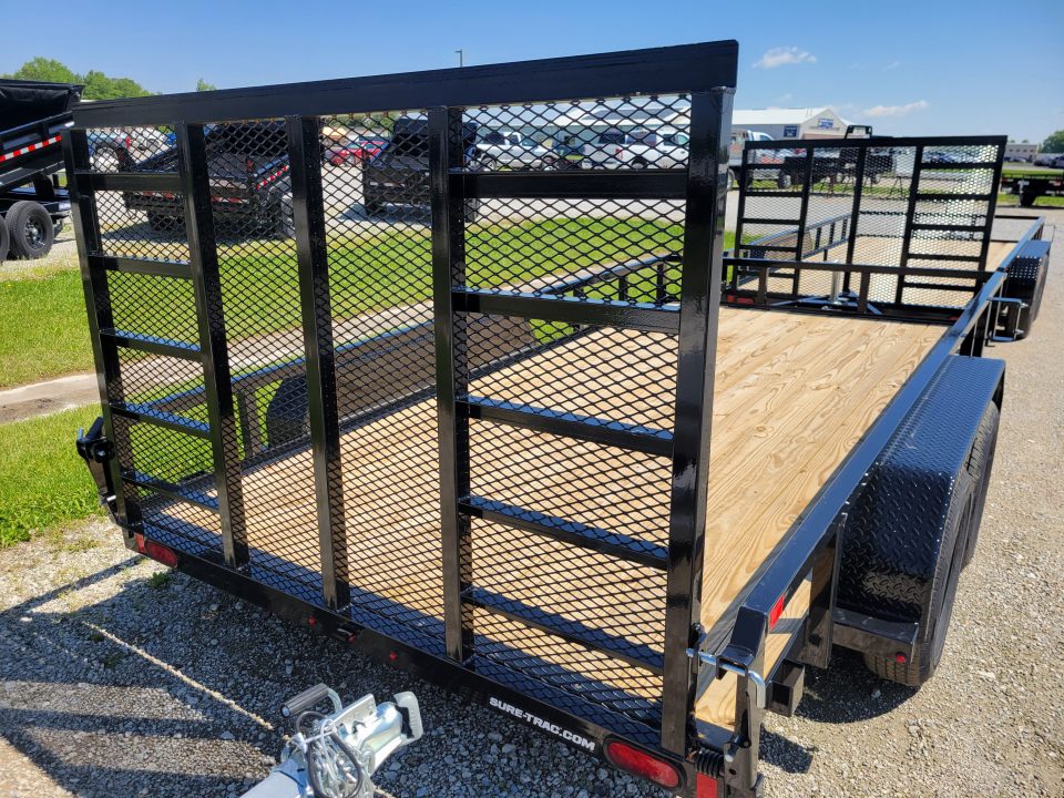 New 2026 Sure-Trac 7x14 Tube Top 7K Utility Trailer