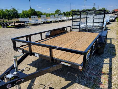 New 2026 Sure-Trac 7x14 Tube Top 7K Utility Trailer