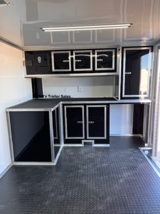 New CONTINENTAL CARGO NEW 85X34 STACKER ENCLOSED RACE TRAILER CAR HAULER TRAILER CARGO TRAILERS Car / Racing Trailer