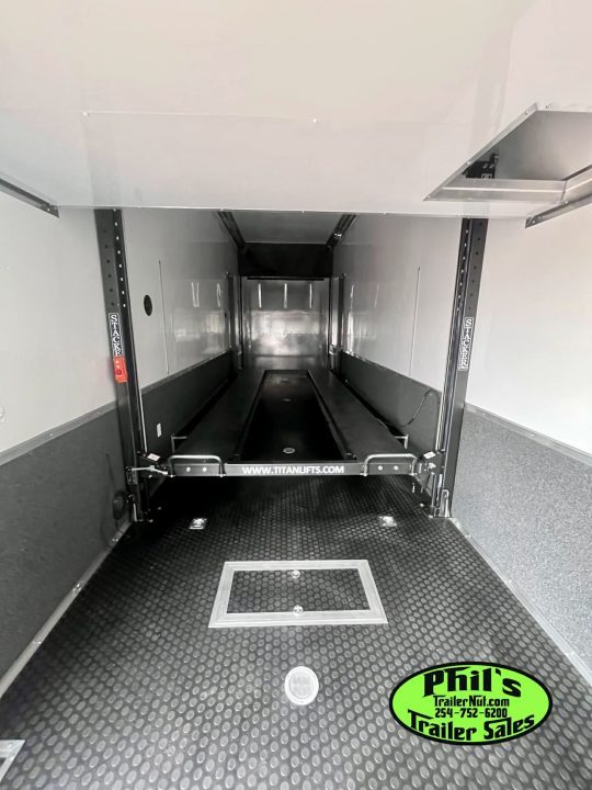 New CONTINENTAL CARGO NEW 85X34 STACKER ENCLOSED RACE TRAILER CAR HAULER TRAILER CARGO TRAILERS Car / Racing Trailer