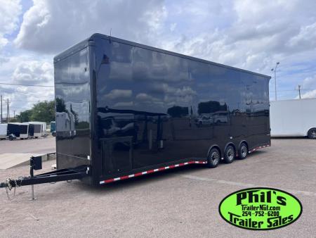 New CONTINENTAL CARGO NEW 85X34 STACKER ENCLOSED RACE TRAILER CAR HAULER TRAILER CARGO TRAILERS Car / Racing Trailer