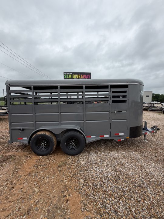 New 2026 Delco Trailers S616 Stock / Stock Combo Trailer