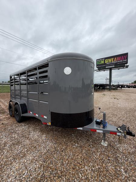 New 2026 Delco Trailers S616 Stock / Stock Combo Trailer