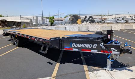 New Diamond C DEC-210-24' Deck over 23K (GVWR) Max Ramp Equipment Trailer