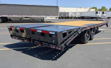 New Diamond C DEC-210-24' Deck over 23K (GVWR) Max Ramp Equipment Trailer