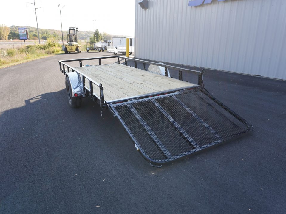 New 2026 PJ Trailers 77'x14ft 5200# Axle Utility Trailer