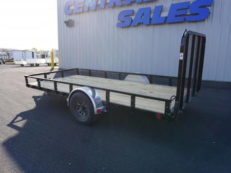 New 2026 PJ Trailers 77'x14ft 5200# Axle Utility Trailer