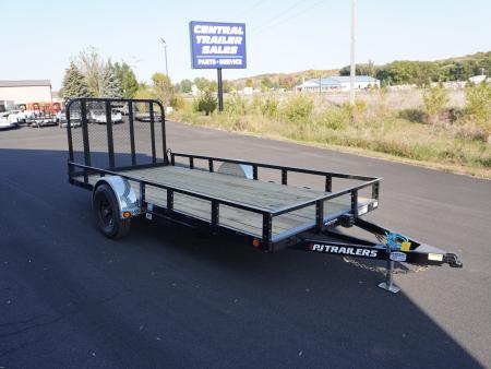 New 2026 PJ Trailers 77'x14ft 5200# Axle Utility Trailer